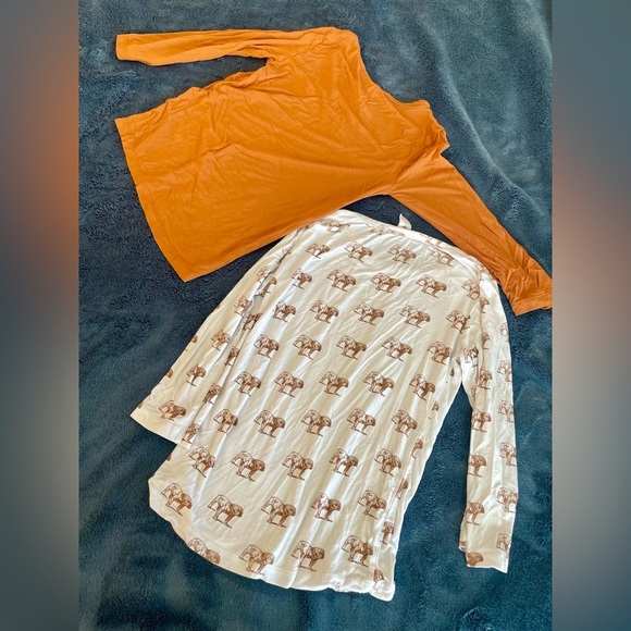 Bundle of two long sleeve shirts by Kate Quinn size 5T - Picture 3 of 4